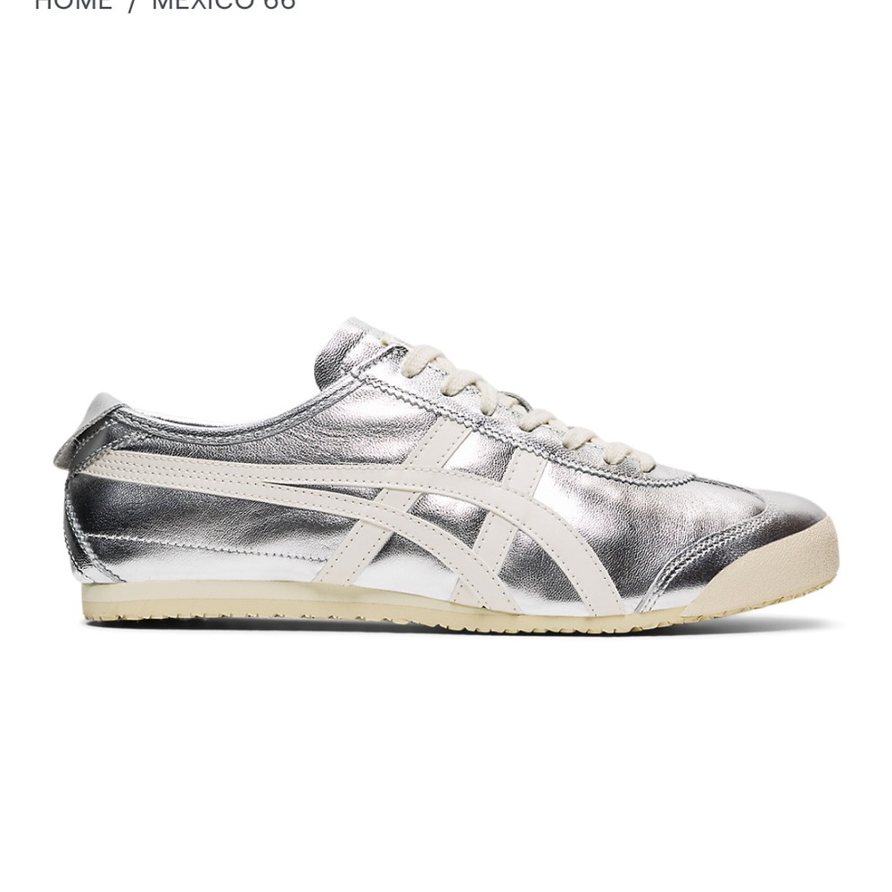 Onisukua Tiger Mexico 66 sneaker silver